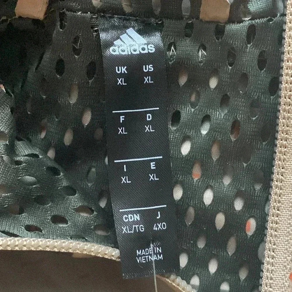 NWT Adidas Athletic Windbreaker Jacket Hooded Size XL - Picture 5 of 10